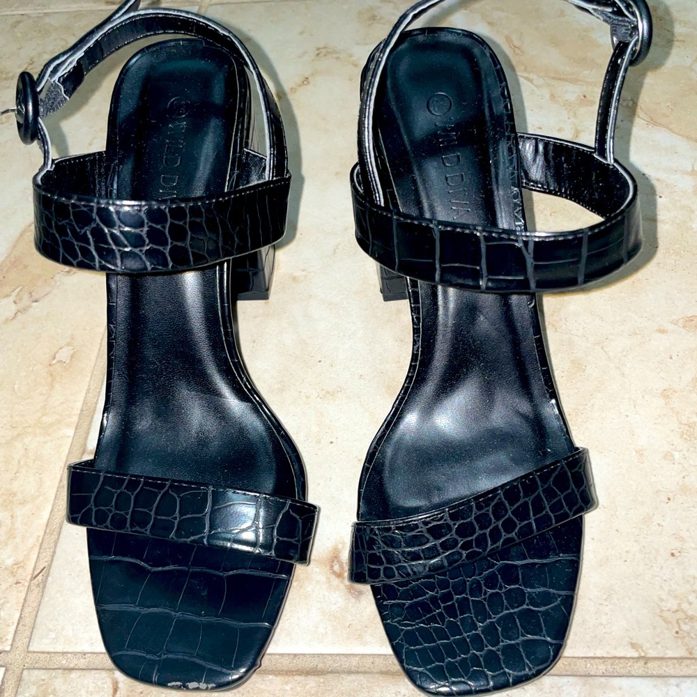 Black heels